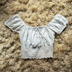 New Look woman’s boho white blouse 6